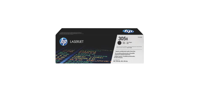HP 305X - CE410X toner haute capacité noir pour imprimante laser