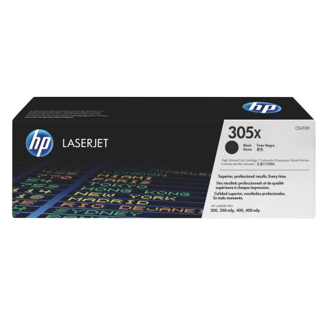 HP 305X (CE410X) toner original negro alta capacidad