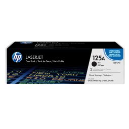 Pack of 2 toners HP 125A black
