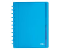 Cuaderno espiral Atoma 24 x 29,7 cm - cuadros pequeños - 120 páginas