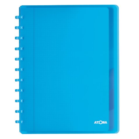 Cahier spirale Atoma 24 x 29,7 cm - petits carreaux - 120 pages