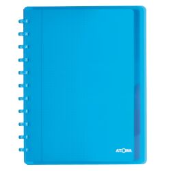 Cahier spirale Atoma 24 x 29,7 cm - petits carreaux - 120 pages