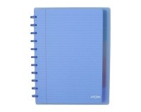 Cuaderno espiral Atoma 24 x 29,7 cm - blanco rayado - 120 páginas
