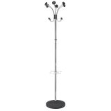 Alba Coat Stand PMCLAS 38 x 350 x 1790mm Chrome