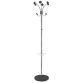 Metallic chromed coat stand Vienna 2