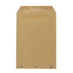 Pochette kraft milleraies brun 229 x 324 mm Bruneau 90 g sans fenêtre - Boîte de 500