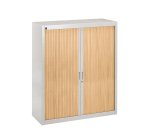 Armadio a serrandina Bruneau l 120 x p 45 cm in tre altezze disponibili