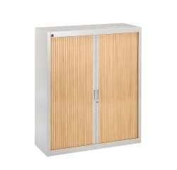 Armadio a serrandina Bruneau l 120 x p 45 cm in tre altezze disponibili