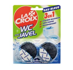 Bloc pour chasse d'eau La Croix javel - boîte de 2