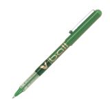 Pilot V-Ball rollerpen met dop, punt 0,7 mm - gemiddelde schrijfbreedte groen