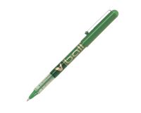 Stylo roller Pilot V-Ball à capuchon pointe 0,7 mm - écriture moyenne vert