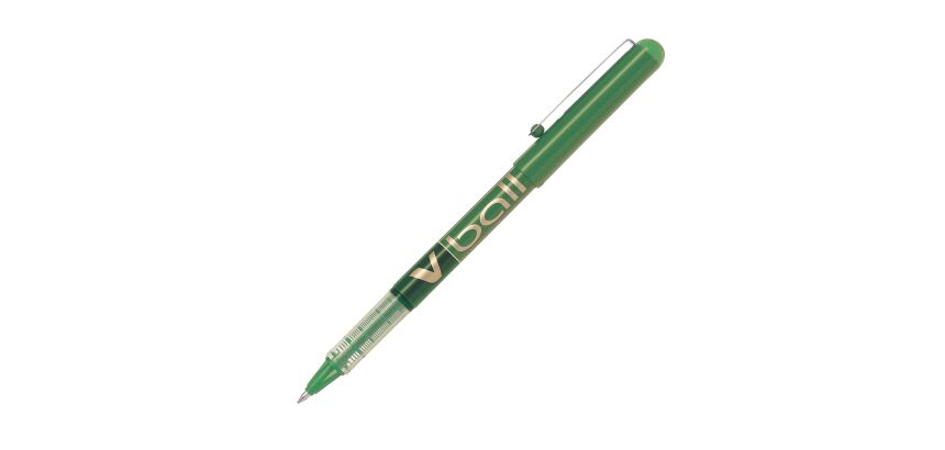 Balpen Pilot V-Ball met dop, punt 0,7 mm - gemiddelde schrijfdikte