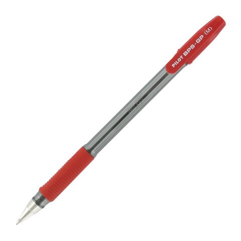 Bolígrafo con capuchón Pilot BPS-GP Rojo