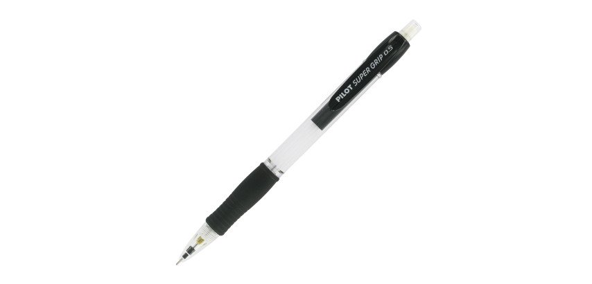 Propelling pencil Supergrip Pilot point 0.5 mm HB transparent/black