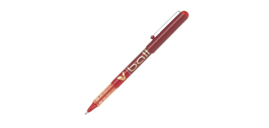 Balpen Pilot V-Ball met dop, punt 0,7 mm - gemiddelde schrijfdikte