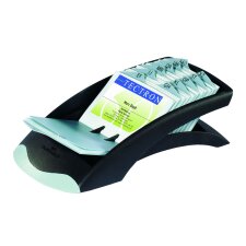 Fichero para tarjetas de visita Visifix Desk Durable Negro