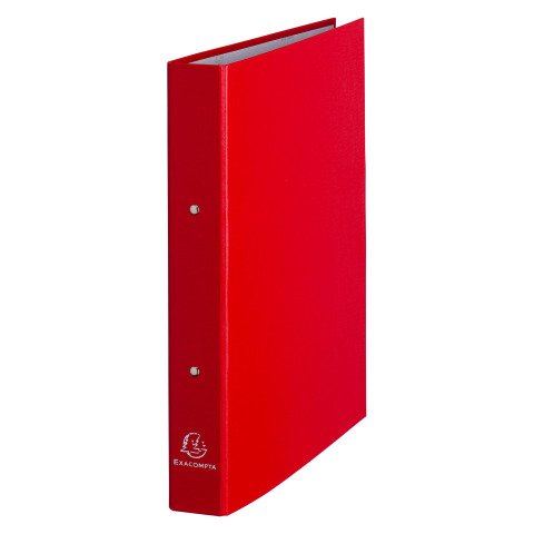 Carpeta Exacompta A4 2 Anillas lomo 40 mm cartón Forrado Rojo