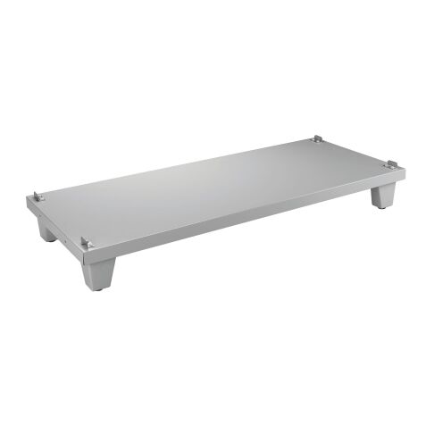 Socle 4 pieds pour vestiaire monobloc gris - Largeur 80 cm