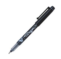Stylo Filzstift Pilot V-Sign Pen mit Kappe, 2 mm Spitze