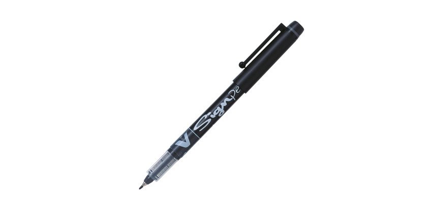 Stylo feutre Pilot V-Sign Pen à capuchon pointe 2 mm