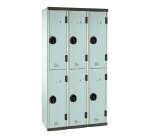 Kleerkast kolom 2 vakken monoblok