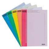 Pack of 300 labels for suspension files 210 x 8 mm Elba cabinets assorted colours