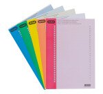 Planche d'étiquettes dossier suspendu n°9 L'Oblique AZ pour armoire - couleurs assorties - Paquet de 310 étiquettes