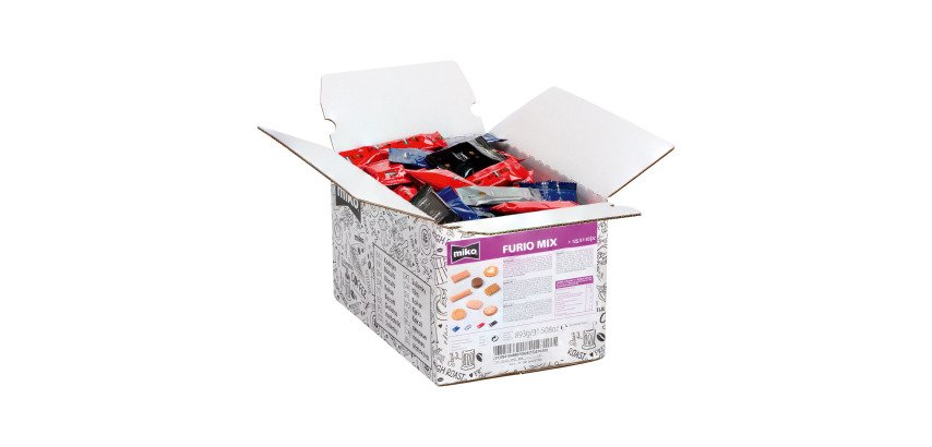 Biscuits Furio assortiment Miko - Carton de 125