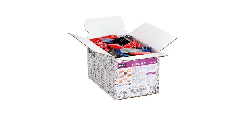 Biscuits Furio assortiment Miko - Carton de 125