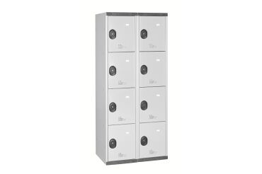 Vestiaire colonnes 4 cases monobloc