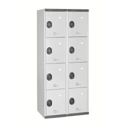 Vestiaire colonnes 4 cases monobloc