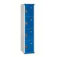 Vestiaire Classique - 1 colonnes/4 cases monobloc