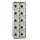Vestiaire colonnes 5 cases monobloc