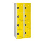 Vestiaire Classique - 2 colonnes 4 cases monobloc