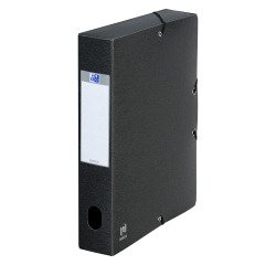 Chemise box carte Eurofolio + Oxford 24 x 32 cm dos 6 cm couleur