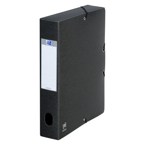 Chemise box carte Eurofolio + Oxford 24 x 32 cm dos 6 cm couleur