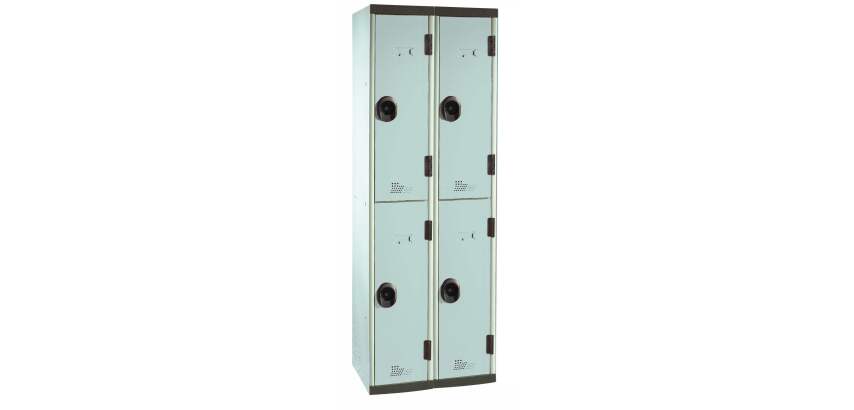 Vestiaire Classique - 2 colonnes/2 cases monobloc