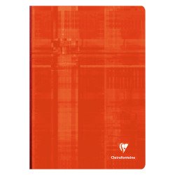 Cahier broché Clairefontaine Metric A4+ 21 x 29,7 cm - grands carreaux - 192 pages