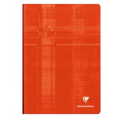Cahier broché Clairefontaine Metric A4+ 21 x 29,7 cm - grands carreaux - 192 pages