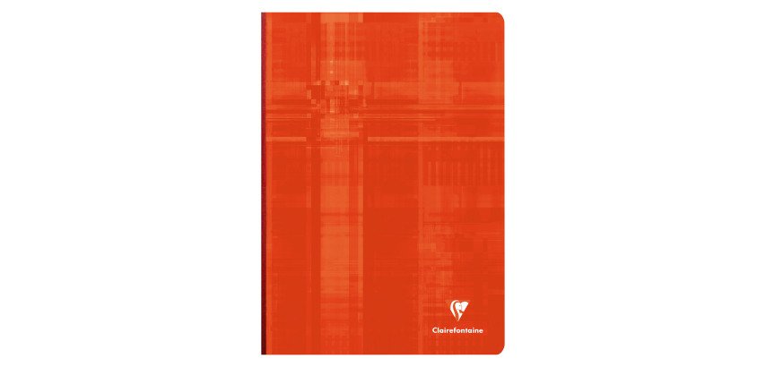 Cahier broché Clairefontaine Metric A4+ 21 x 29,7 cm - grands carreaux - 192 pages
