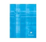 Cahier broché Clairefontaine Metric 17 x 22 cm - grands carreaux - 192 pages