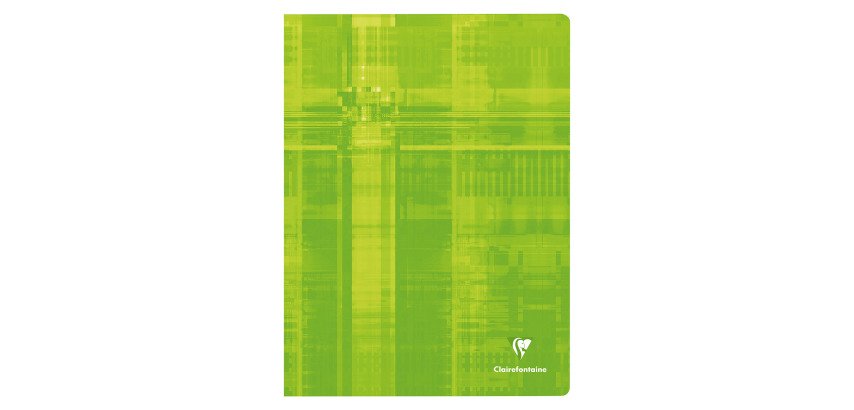 Heft Clairefontaine 96 Seiten 24 x 32 cm kariert 5x5 sortierte Farben