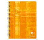 Cahier spirales Clairefontaine Metric - 17 x 22 cm - grands carreaux - 100 pages