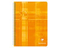 Notepad Spiral Clairefontaine Metric 17 x 22 cm small squares 100 pages