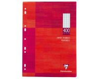 Copias dobles 400 páginas séyès 90g formato A4 21 x 29,7 cm Metric Clairefontaine - perforadas