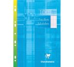 Etui 100 feuillets mobiles Clairefontaine Metric format A4 21 x 29,7 cm grands carreaux