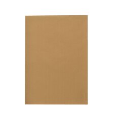 Omslag gerecycleerde bruine kraft 229 x 324 mm Bruneau 90 g zonder venster - Doos van 250