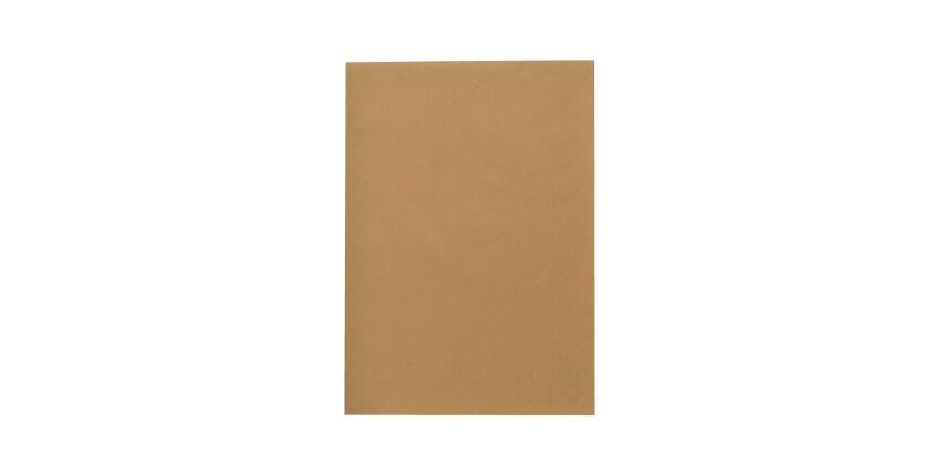 Bruneau - Recycled brown kraft envelope 229 x 324 mm 90 g no window - Box of 250