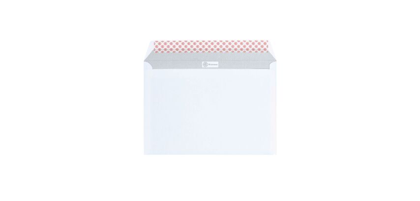 Enveloppe Bruneau 90 g/m² avec bande protectrice blanche - Boîte de 500