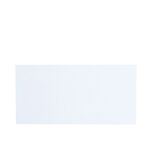 Envelope 110 x 220 mm Bruneau 80 g without window white - Box of 500